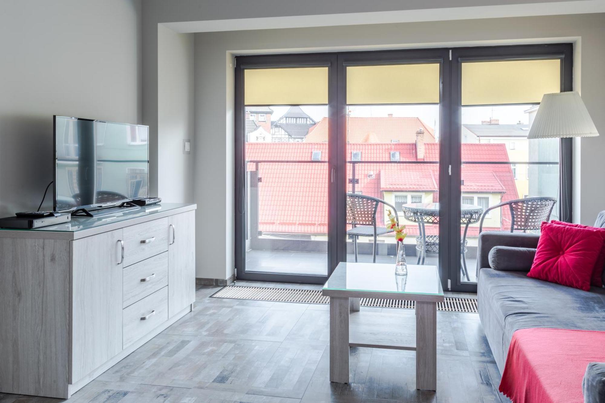 Apartamenty Baltyckie - Bulwar Portowy - Widok Na Port, Centrum, Najlepsza Lokalizacja W Ustce Устка Номер фото